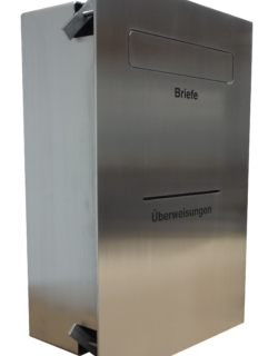 Typ 6 Durchwurfkombikasten Vorderansicht Typ 6 Durchwurfkombikasten Vorderansicht