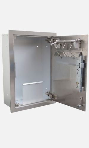 Moderner Einbaubriefkasten mit minimalistischer Gestaltung